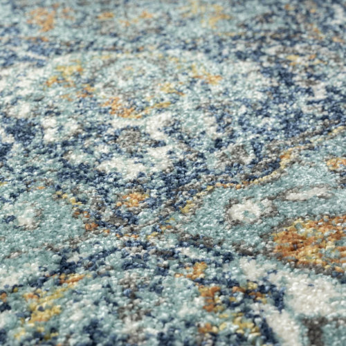 Persianrugs Victoria Performance Blue Rug & Reviews Wayfair